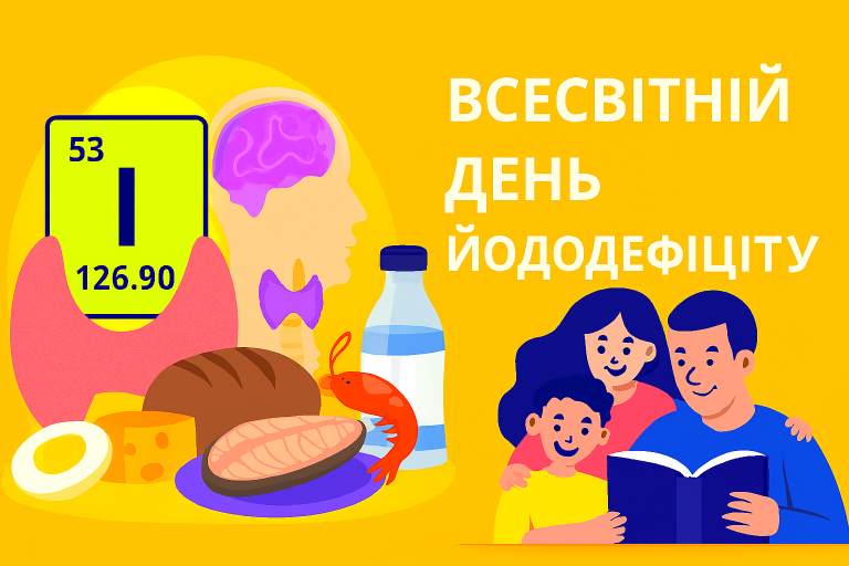 Всесвітній день йододефіциту — нагадування про мікроелемент, що формує наше здоров’я