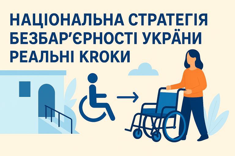 Національна стратегія безбар’єрності України – реальні кроки.