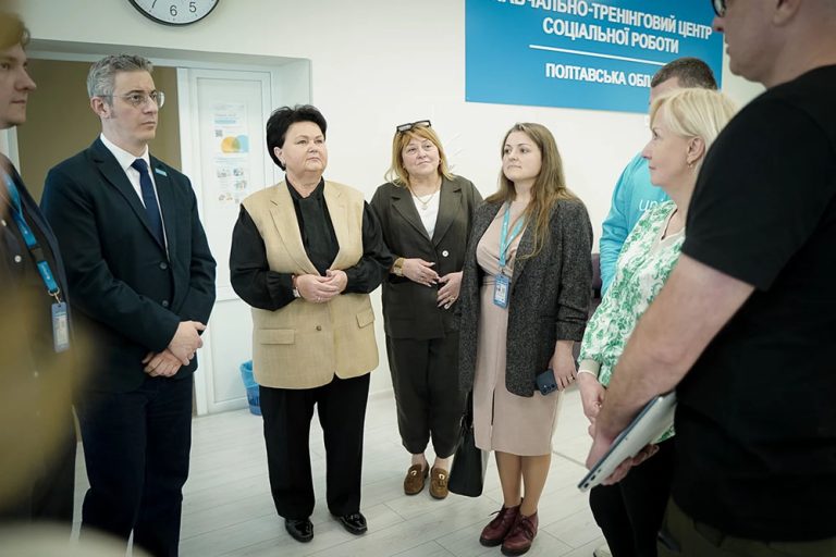 На Полтавщині делегація ЮНІСЕФ ознайомилася з роботою простору «Барнахус»